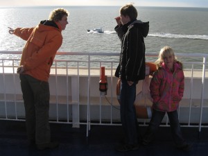 De bootreis terug doen we overdag